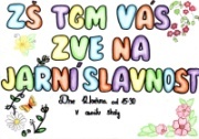 Pozvánka na jarní slavnost