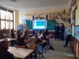 Žáci představili práci na eTwinningovém projektu a zkušenosti z programu Erasmus+