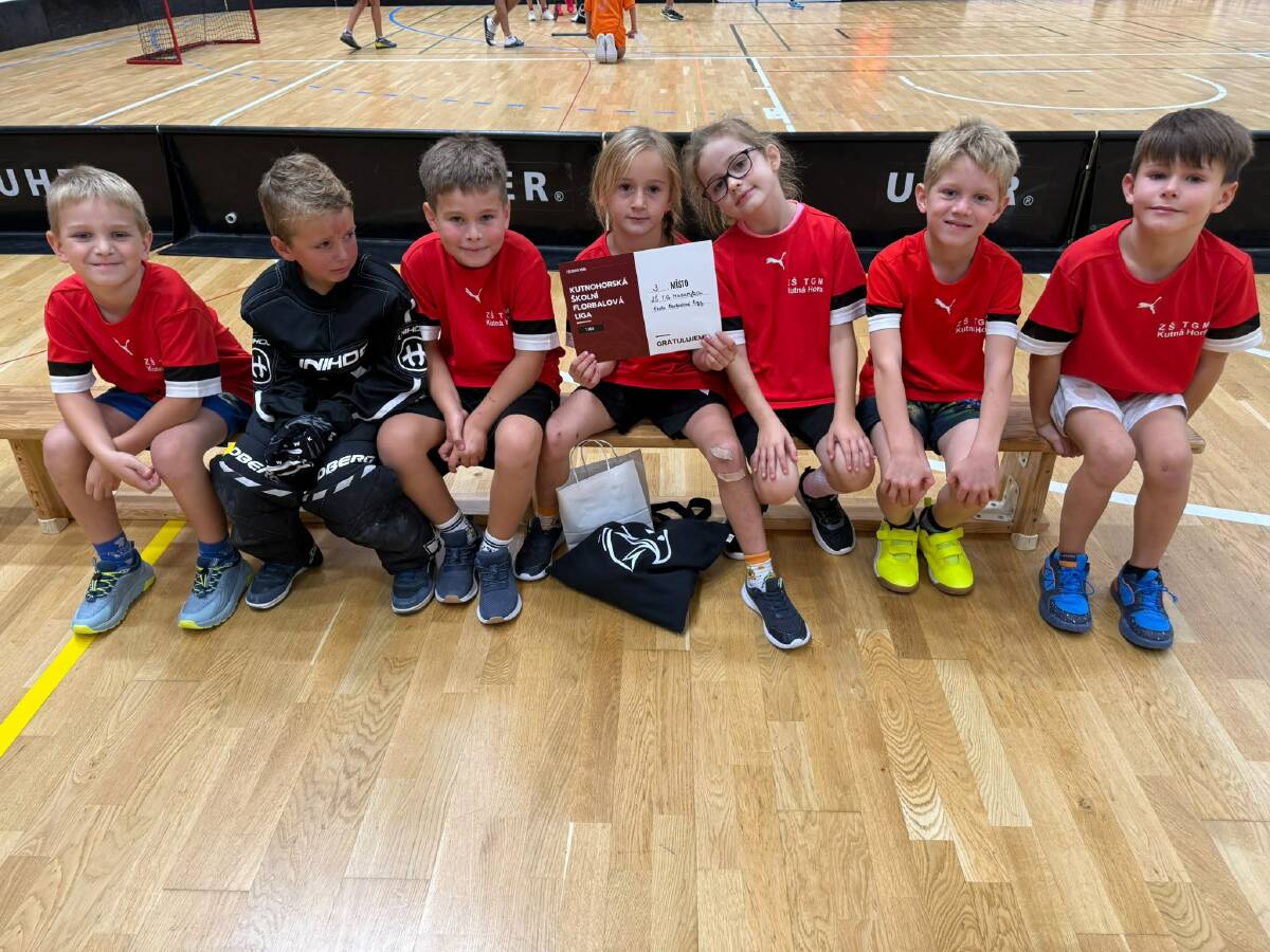 Školní florbalová liga odstartovala prvním kolem na Klimešce
