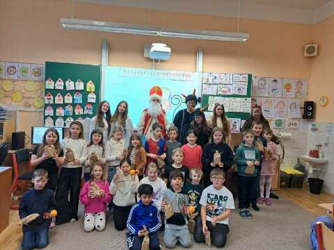 Mikulášování ve 2.A